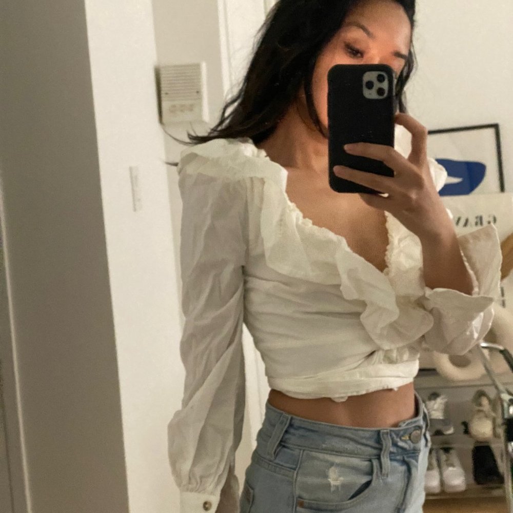MAJORELLE Ana Ruffled Top - Picture 3 of 4